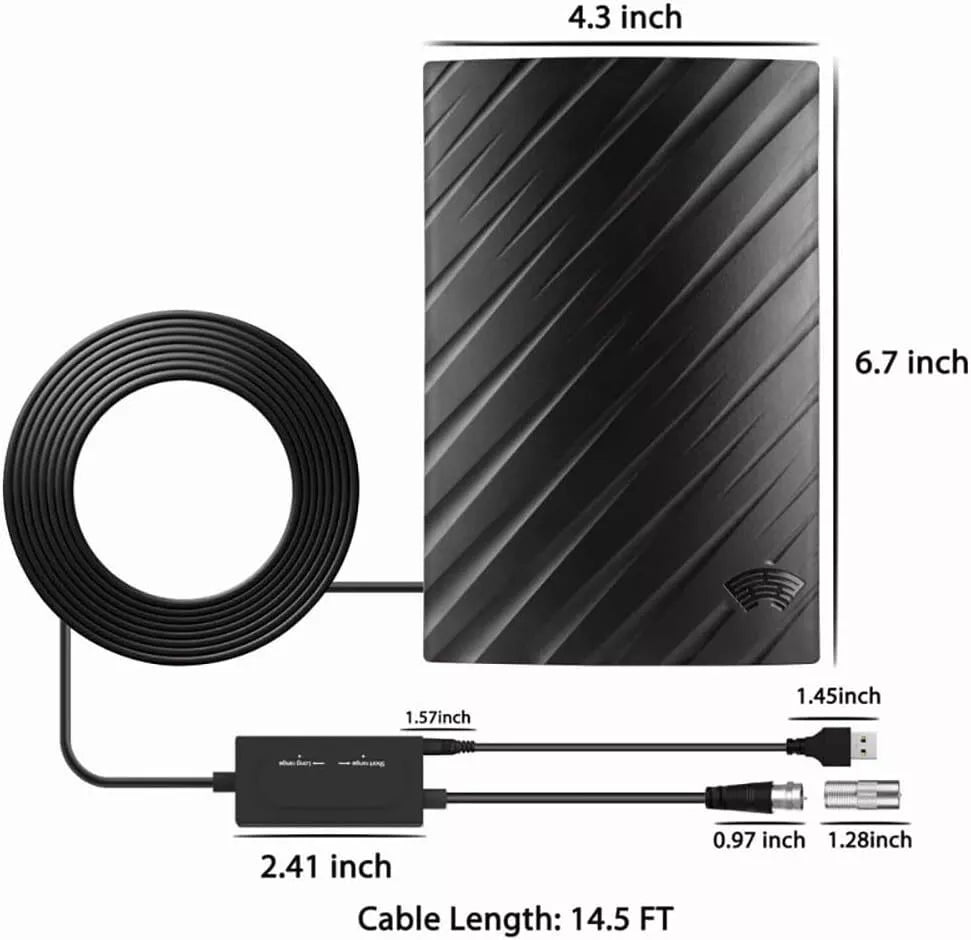 ClearView HD TV Antenna for Indoor 4K Reception
