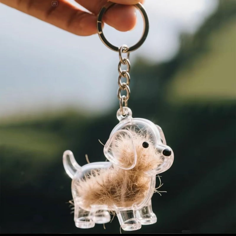 Customizable Pet Loss Memorial Keychain