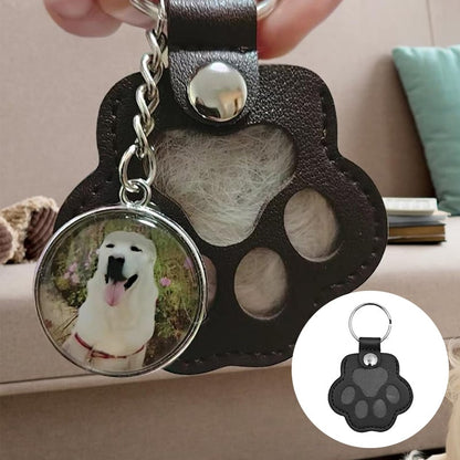 Pet Memorial Heart Keychain