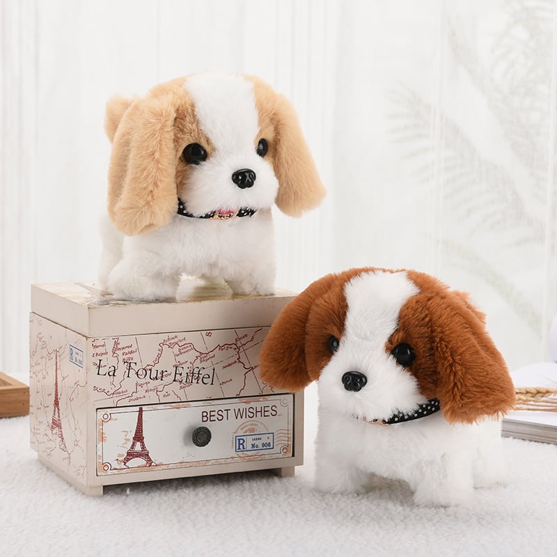 Fun Interactive Plush Dog Toy