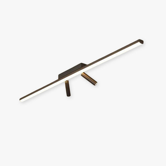 Contemporary Slim LED Ceiling Lamp with Dimmable Spots - Luxicro