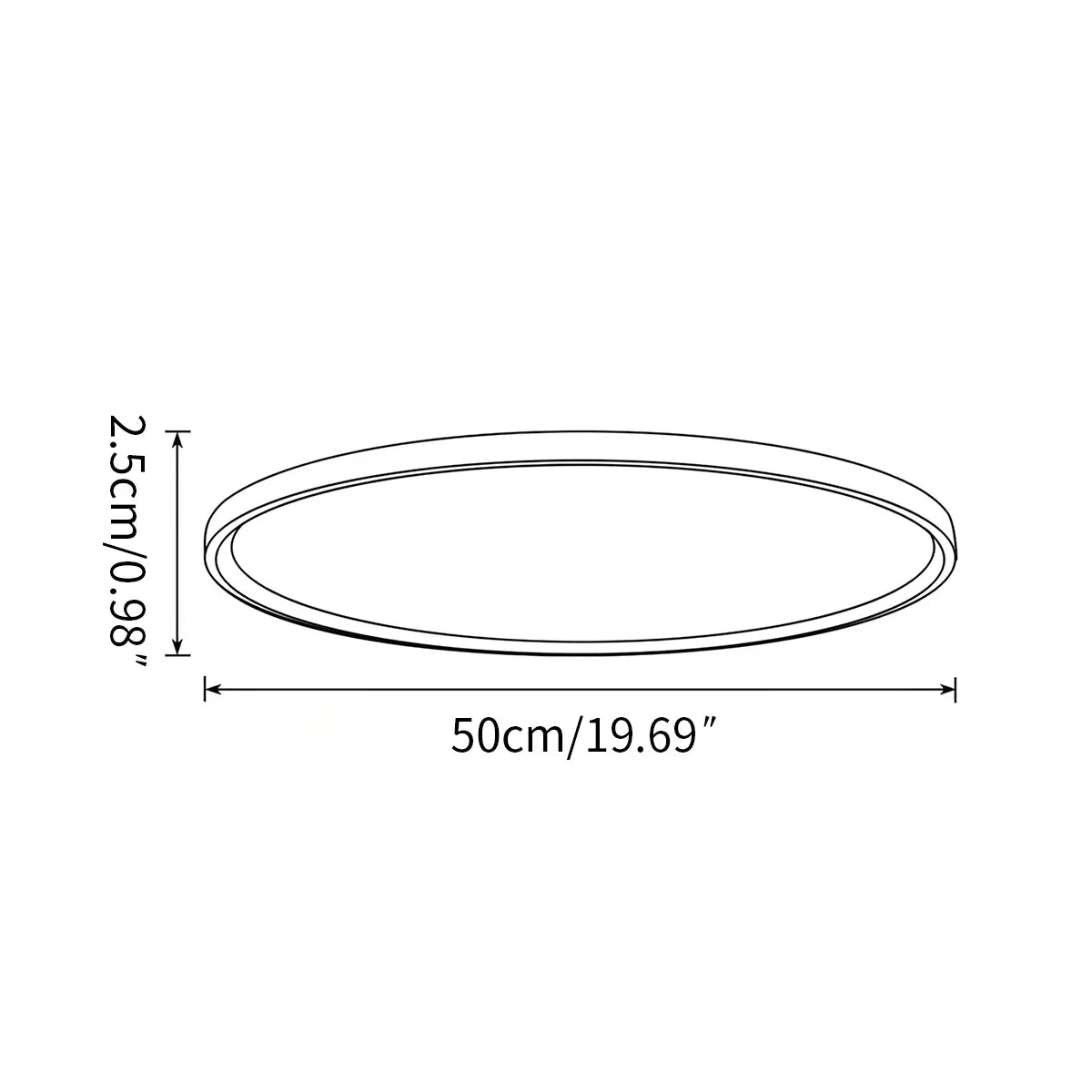 Simple White Ceiling Light Fixture for Bedroom