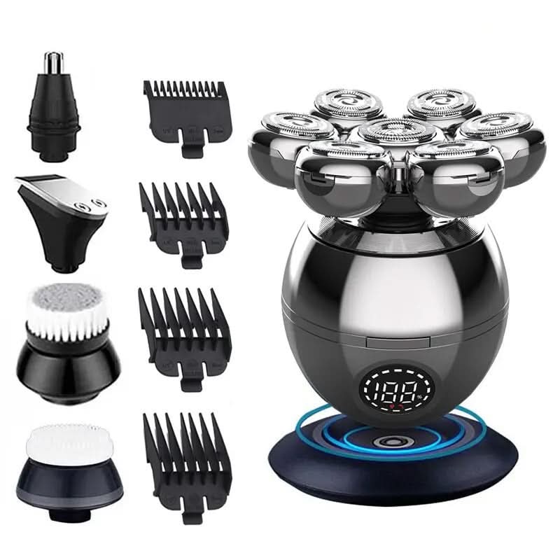 Cordless Rechargeable Wet Dry Shaver with USB Charger