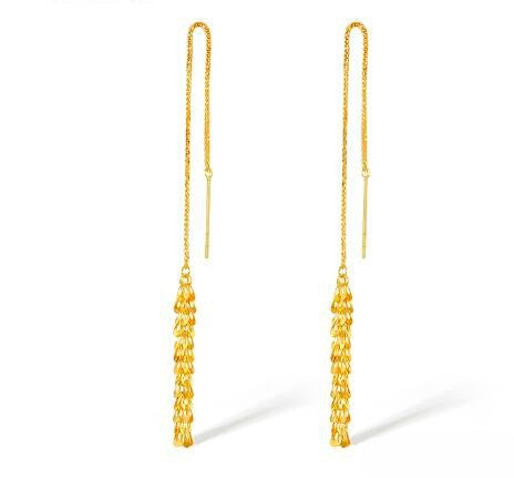 Beautiful Crystal Drop Bead Earrings - Luxicro