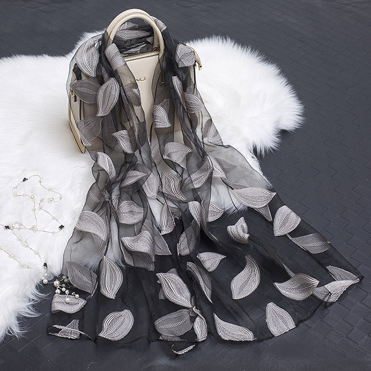 Beautiful Soft Floral Scarf