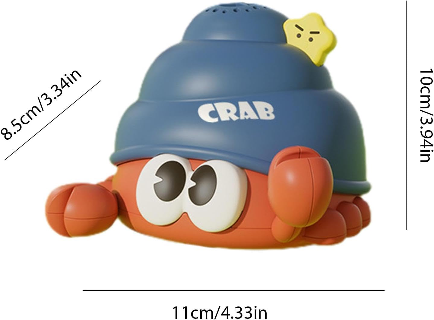 Colorful Blow Up Crab Beach Toy