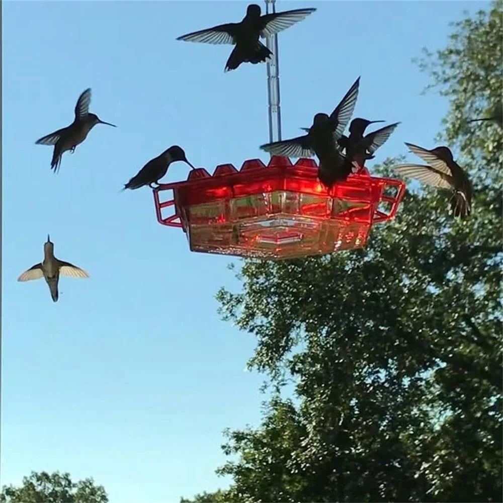 Vibrant Yard Bird Feeder Outdoor Decor - Luxicro