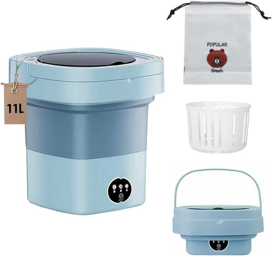 Compact Mini Laundry Washer - Luxicro