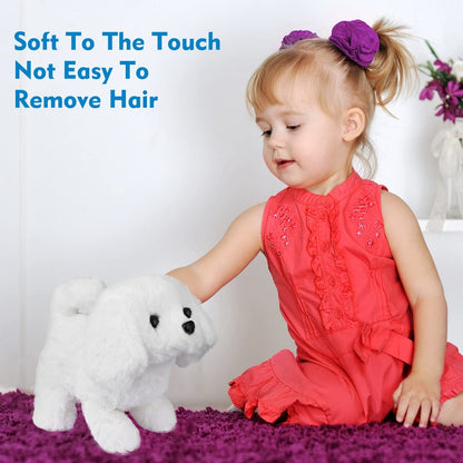 Fun Interactive Plush Dog Toy