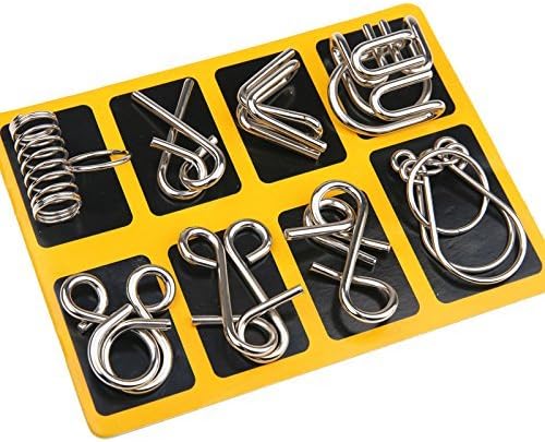 Complex Mind Bending Metal Puzzle Toy - Luxicro