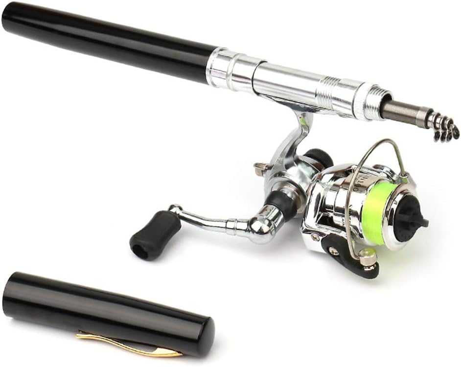 Compact Collapsible Fishing Rod Kit - Luxicro