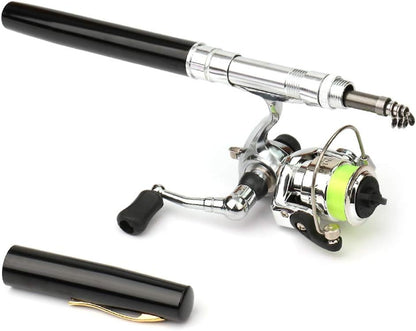 Compact Collapsible Fishing Rod Kit - Luxicro