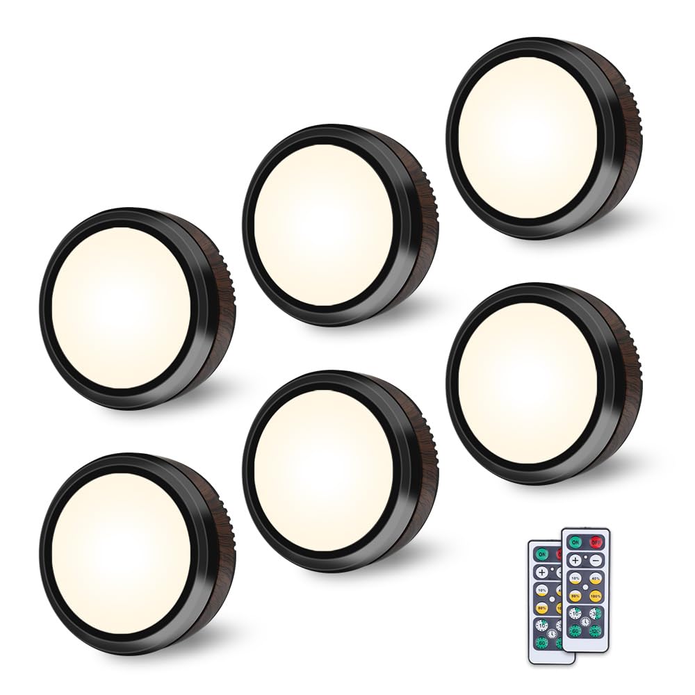 Energy Efficient LED Under Counter Lights - 6 Pack - Luxicro