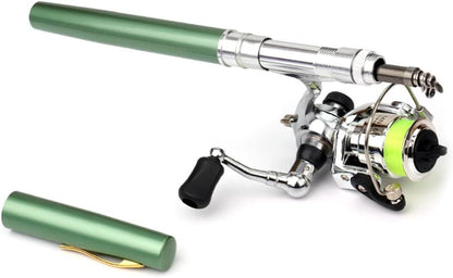 Compact Collapsible Fishing Rod Kit