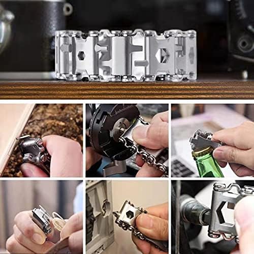 Practical 29-in-1 Multi Tool Stainless Steel Watch