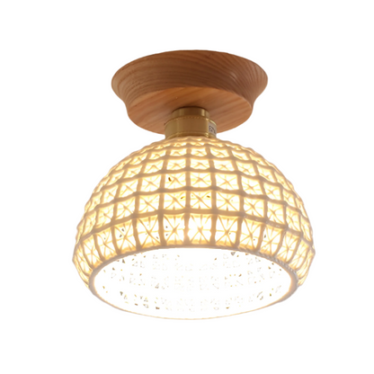 Simple Elegant White Ceiling Lamp