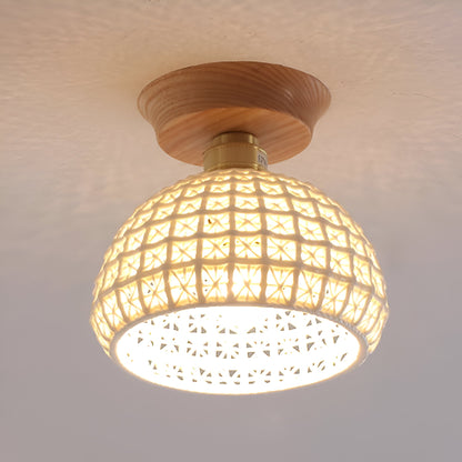 Simple Elegant White Ceiling Lamp - Luxicro