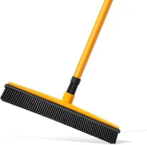 Gentle Pet Hair Removal Brush with Soft Rubber Bristles - Luxicro