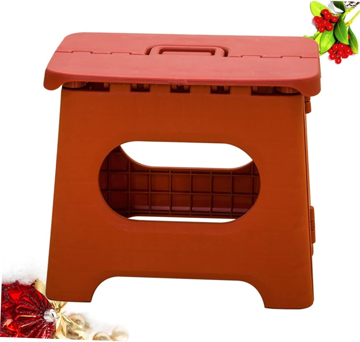 Compact Folding Step Stool with Grip Handle