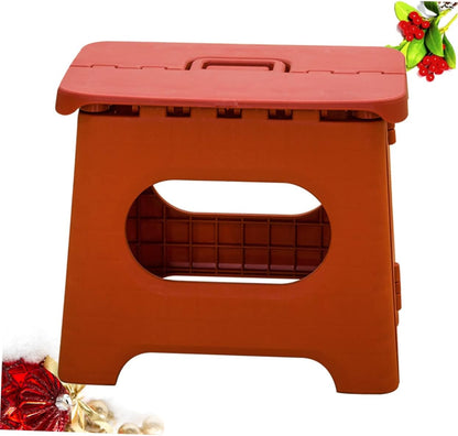 Compact Folding Step Stool with Grip Handle