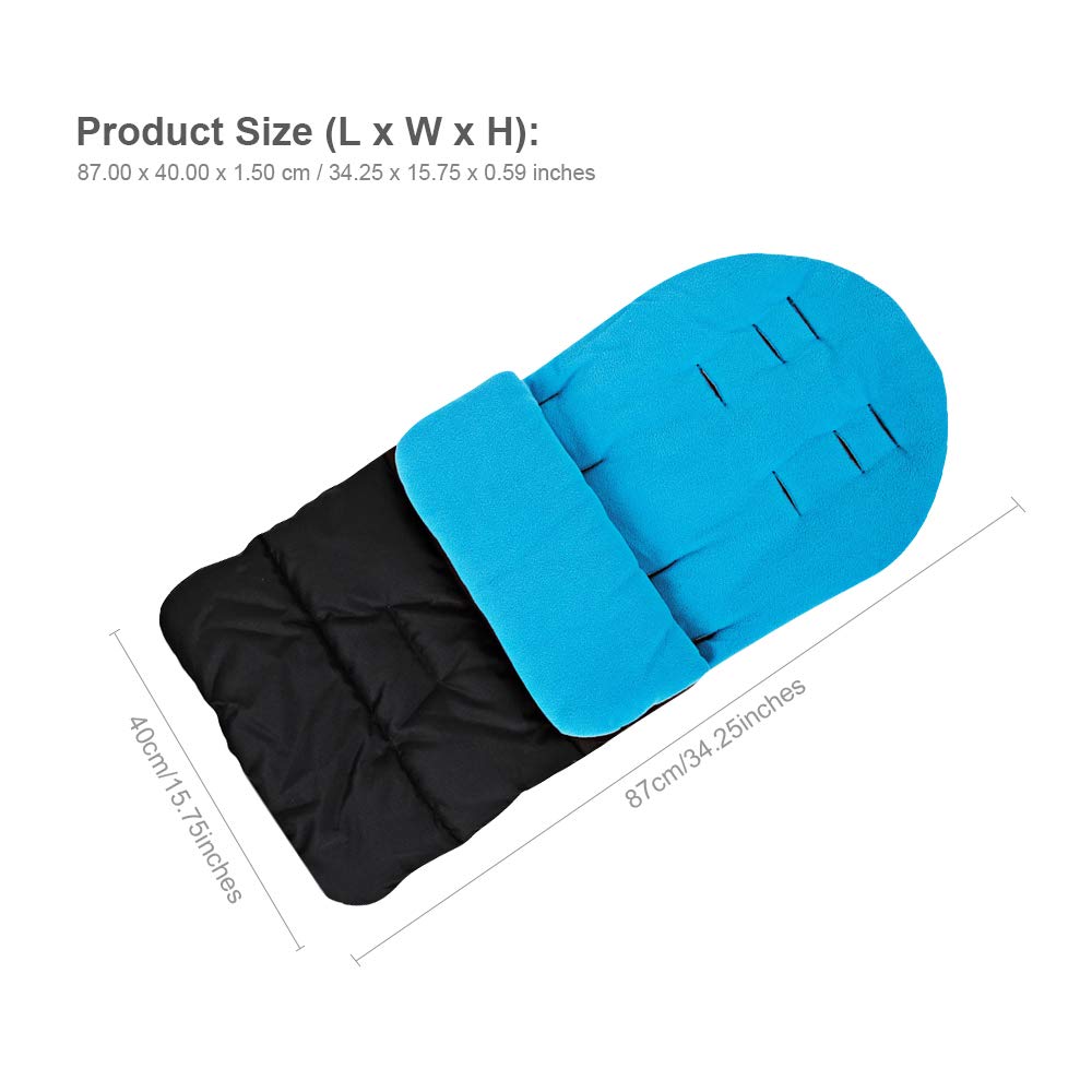 Cozy Stroller Sleeping Bag - Soft Fleece Footmuff