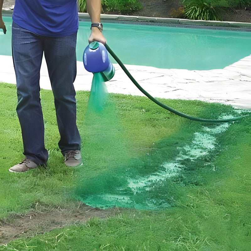 Quick Fix Grass Seed Spray for Thin Lawn Areas