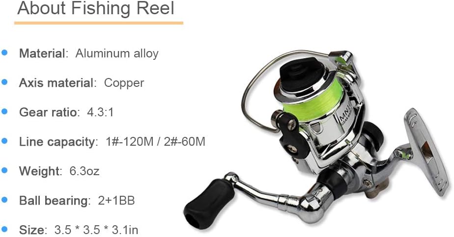 Compact Collapsible Fishing Rod Kit