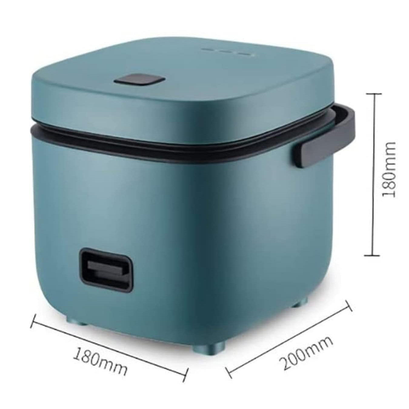 Compact Digital Rice Cooker with Steamer