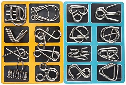 Challenging Brain Teaser Metal Puzzle Game