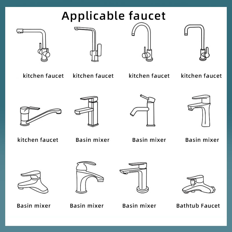 Adjustable Water Saving Faucet Spray Nozzle