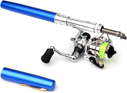 Compact Collapsible Fishing Rod Kit