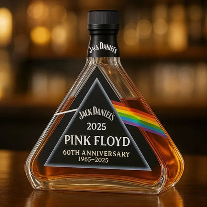 Limited Edition Pink Floyd Wine Decanter Glass Bottle