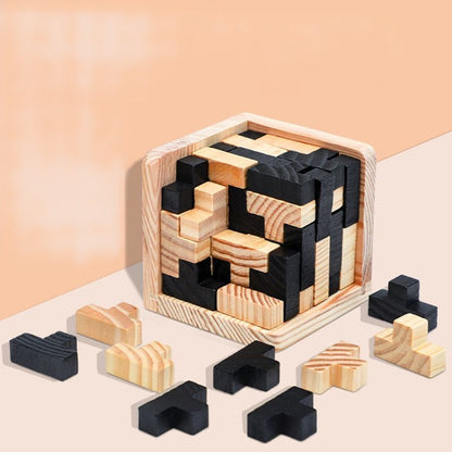 Classic Wooden Puzzle Mind Game