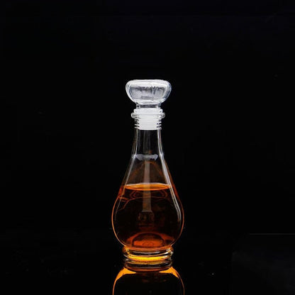 Vintage Mini Glass Wine Decanter