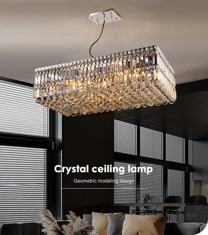 Luxurious Green Crystal Lighting Fixtures