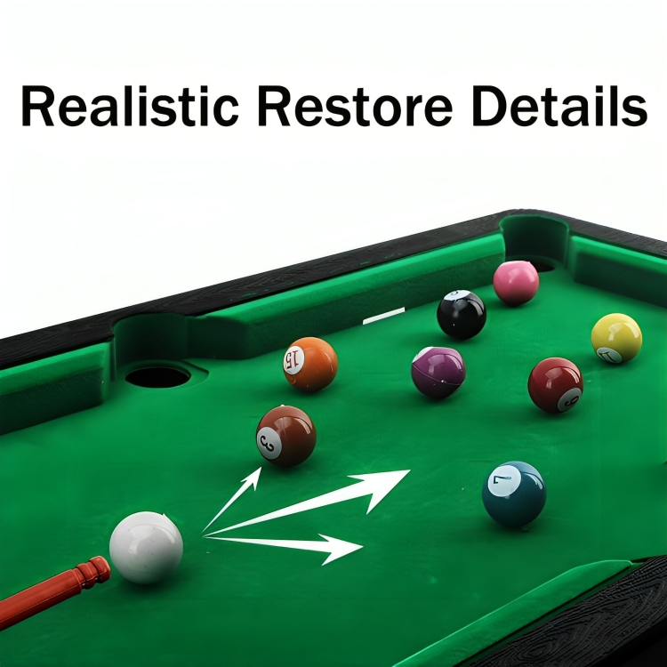 Compact Home Pool Table for Kids and Adults