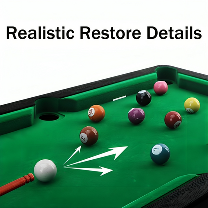 Compact Home Pool Table for Kids and Adults
