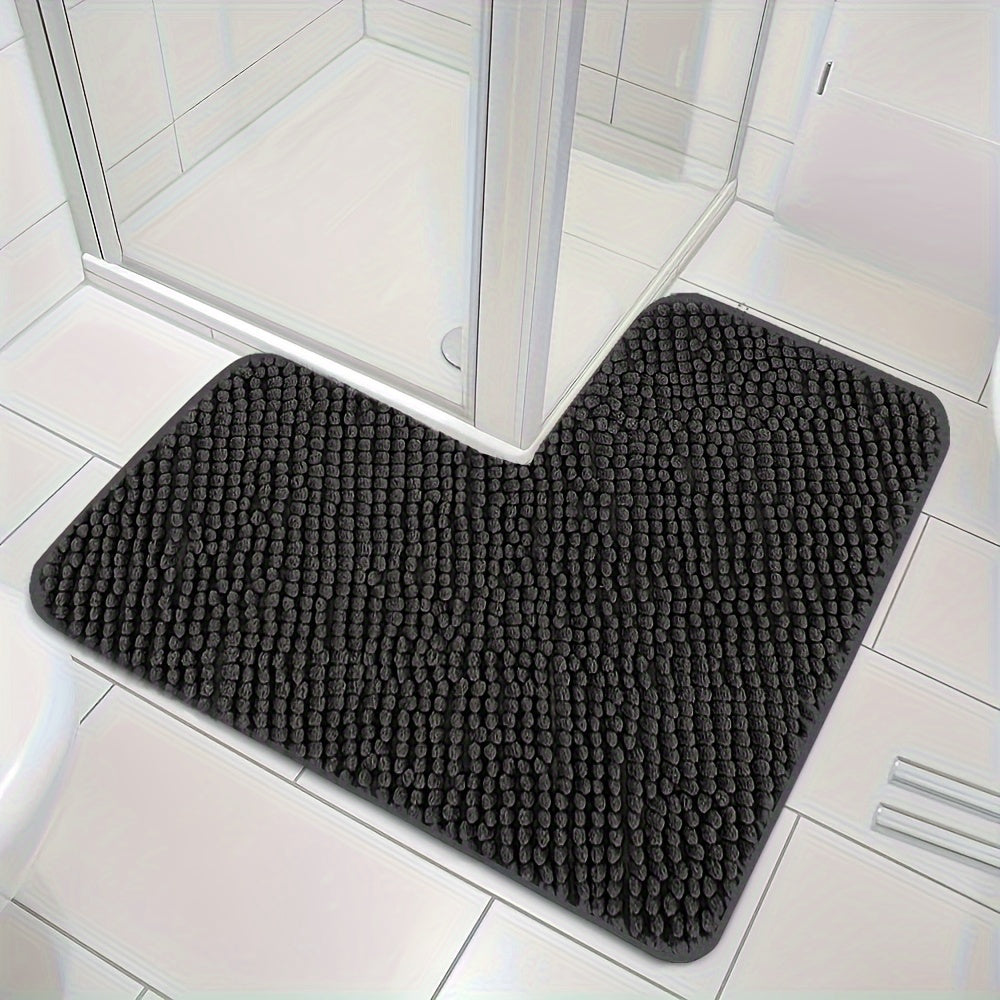 Soft Corner Shower Mat for Bathroom Floors