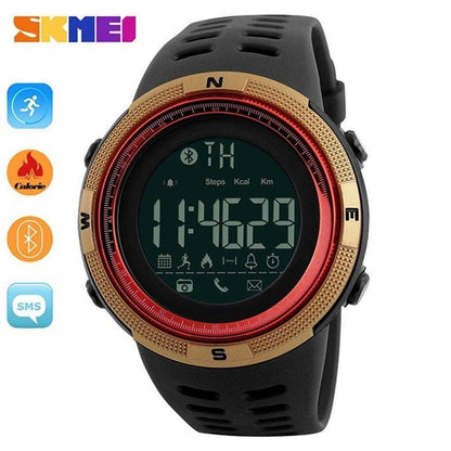 Sporty GPS Smartwatch with Heart Rate Tracker