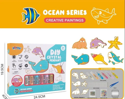 Fun Crystal Pendant Making Kit for Kids