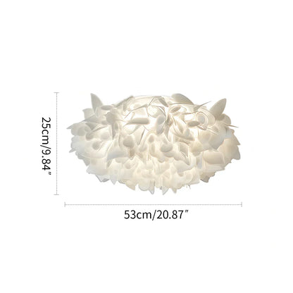 Elegant Floral LED Ceiling Fixture