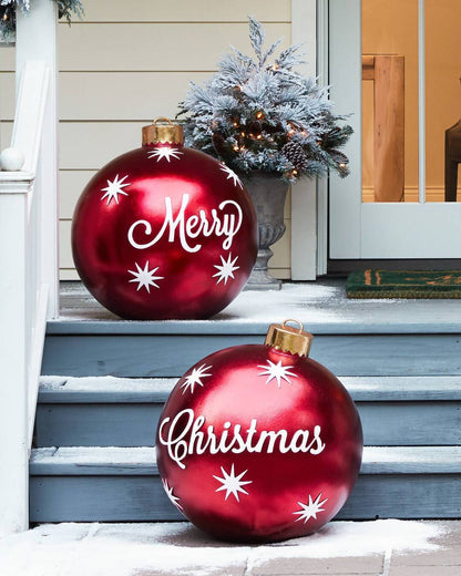 Vibrant Garden Christmas Ornament Balls