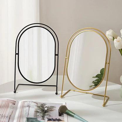 Big Simple Tabletop Makeup Mirror