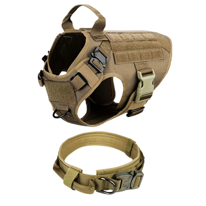 Durable Dog Vest Harness With Front Clip And Back Handle
