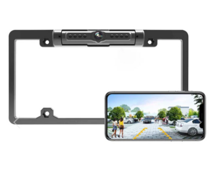 Mini License Plate Backup Camera