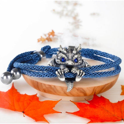 Custom Engraved Baby Dragon Cuff Bangle