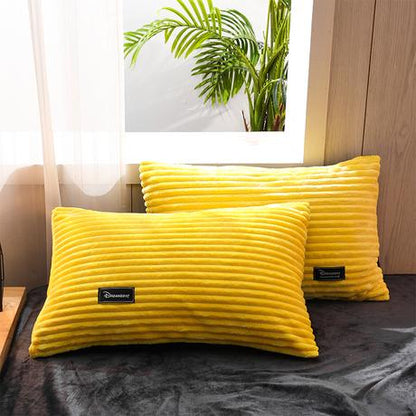 Plush Corduroy Soft Velvet Bedding Set