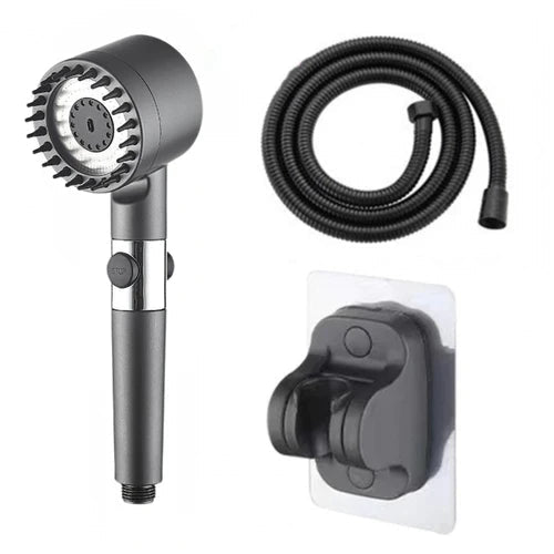 Relaxing 4-in-1 Shower Head for Soft Skin