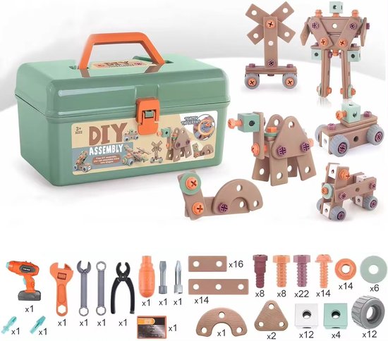 Ultimate Childrens Lego Style Building Block Set