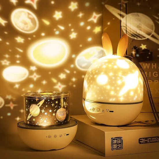 Cosy Starry Night Light Projector